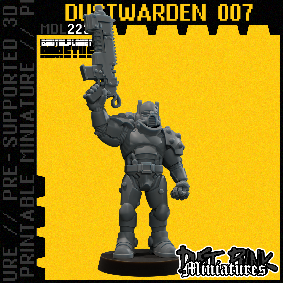 MDL223 DUSTWARDEN 007 [PRE-SUPPORTED]